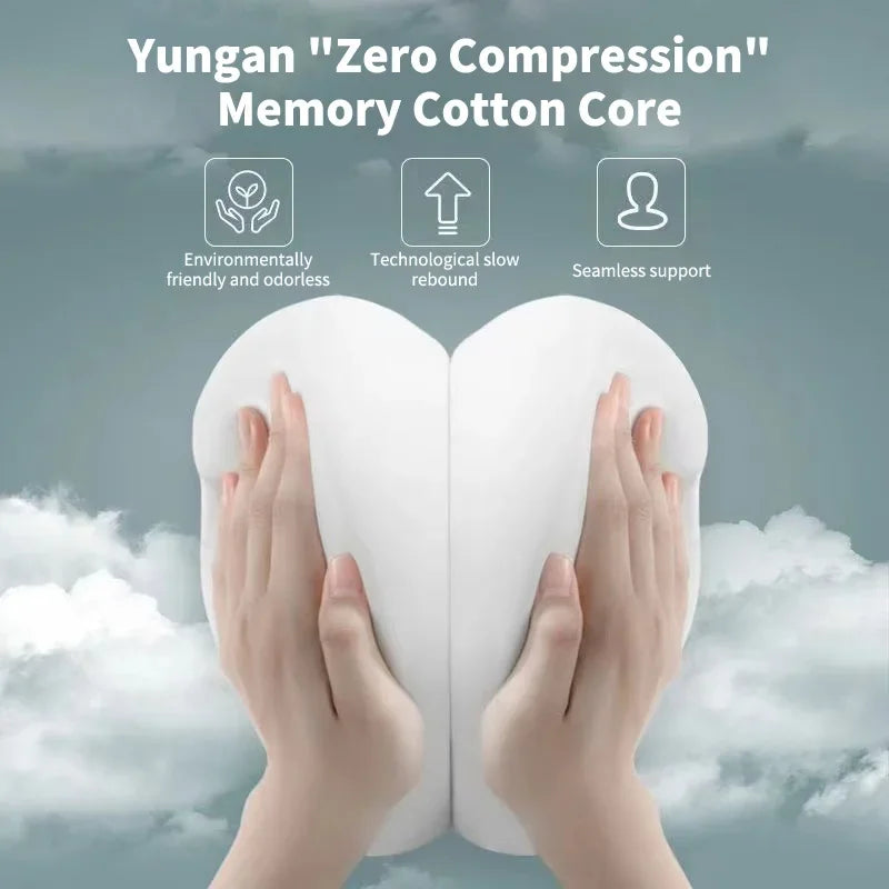 Waist Support Multi Functional Pain Relief Pillow Memory Foam Lumbar Back Cushion