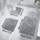 3pcs Set Nonslip Soft Quick Dry Bathroom Soft Rugs