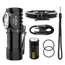 Rechargeable Mini Headlamp 1100LM LH351D 90CRI Angle Flashlight