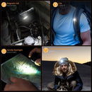 Rechargeable Mini Headlamp 1100LM LH351D 90CRI Angle Flashlight
