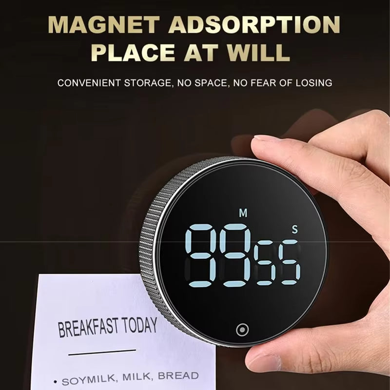 Magnetic Kitchen Digital Timer Mechanical Cooking Stopwatch