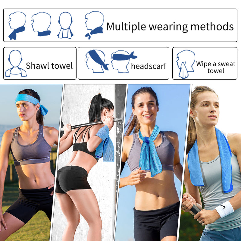 Quick Drying Polyester Fiber Cooling Towels