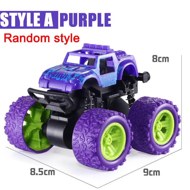 Inertial Rotation Power Pull Back Toy Car