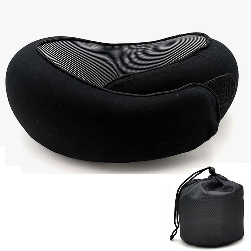 Travel Neck Support Memory Foam U-shaped Neck Pillow