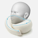 Travel Neck Support Memory Foam U-shaped Neck Pillow