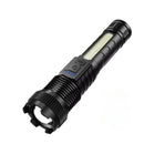 Rechargeable High Power Military Tactical Flashlight Telescopic Zoom Torch Lamp