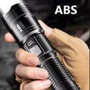 Rechargeable High Power Military Tactical Flashlight Telescopic Zoom Torch Lamp
