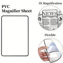 Full Page Large Sheet Magnifier Glass Reading Aid