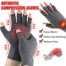 Relieve Hand Discomfort Fingerless Compression Gloves