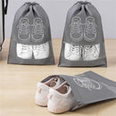 5pcs Non Woven Shoes Storage Bag Closet Organizer