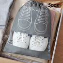 5pcs Non Woven Shoes Storage Bag Closet Organizer