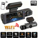 1080P WIFI Dual Camera Night Vision Dash Cam