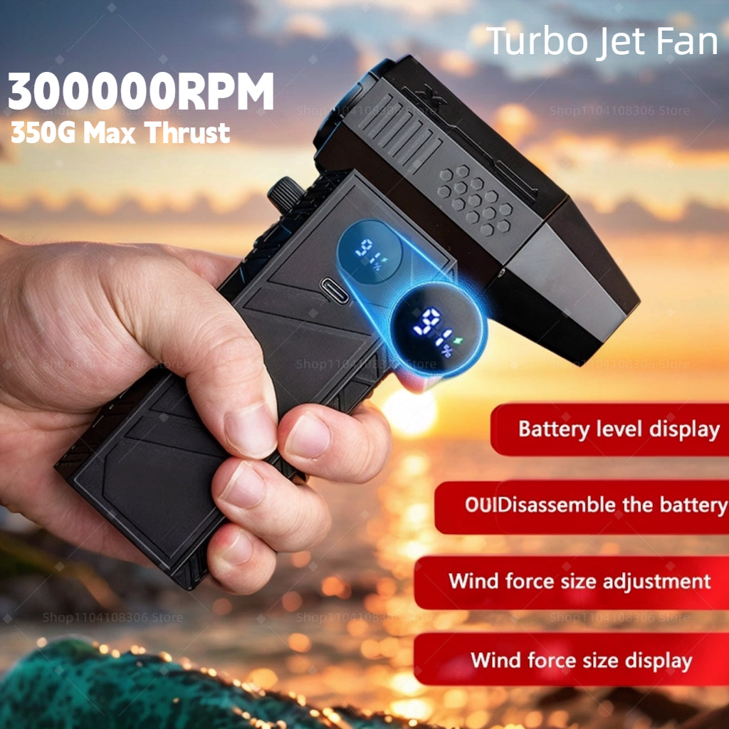 Powerful Air Blower Vacuum Dust Cleaner Brushless Turbo Jet Blower