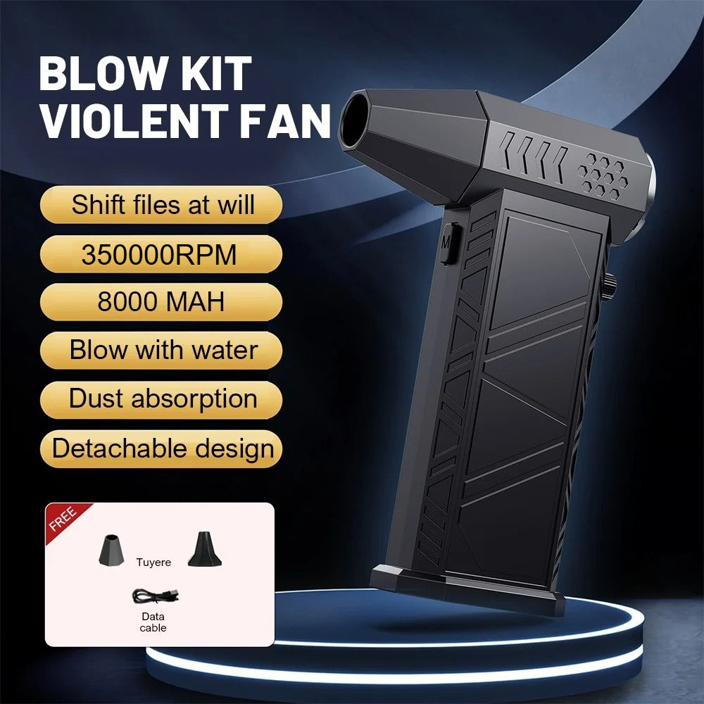 Powerful Air Blower Vacuum Dust Cleaner Brushless Turbo Jet Blower