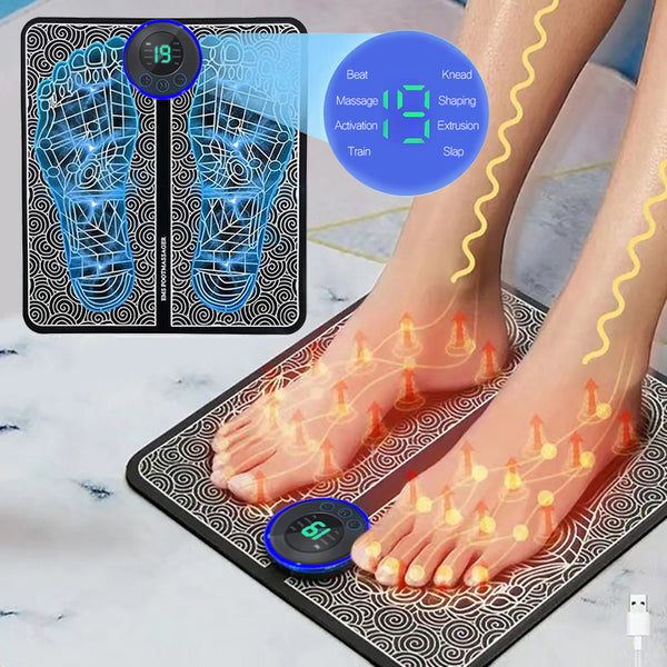 Electric Foot Massager Pad Muscle Relaxation Trainer