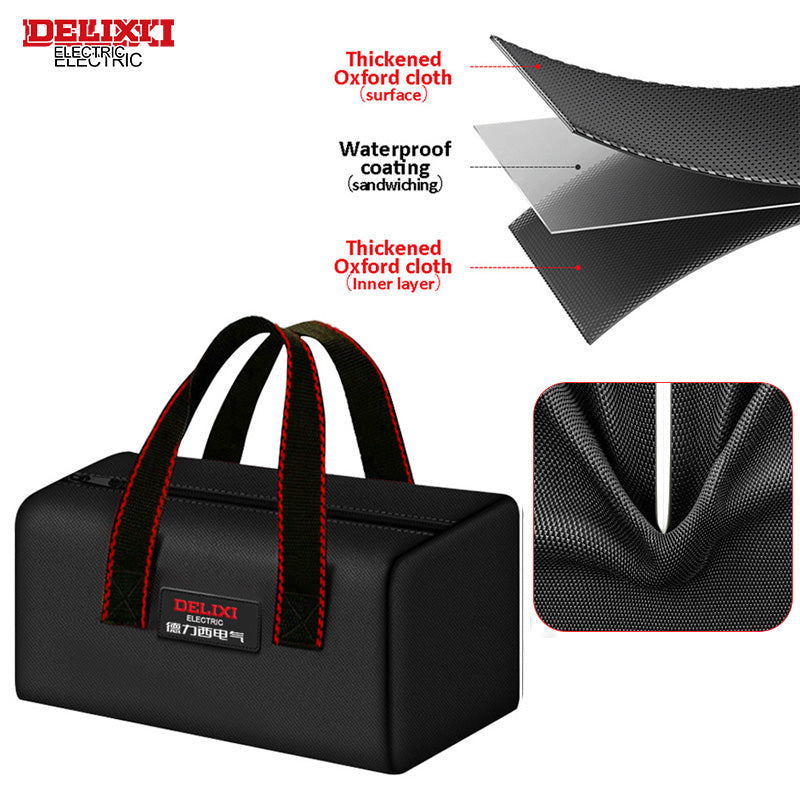 Professional Electrician and Carpenter Repair Home Storage Handbag