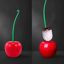 Creative Lovely Cherry Shape Lavatory Toilet Brush Set