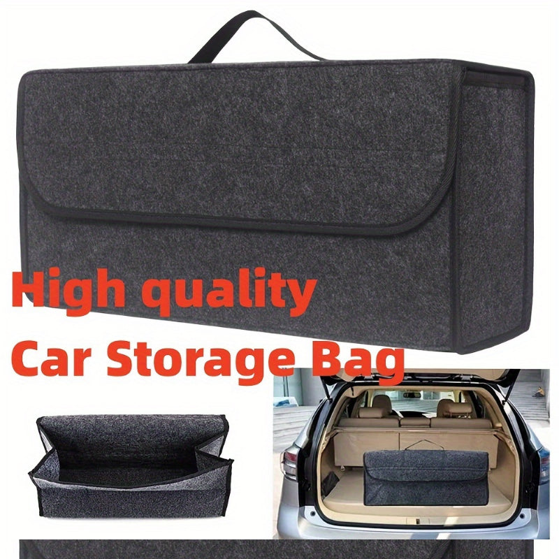Anti Slip Compartment Boot Storage Organizer Car Storage Bag