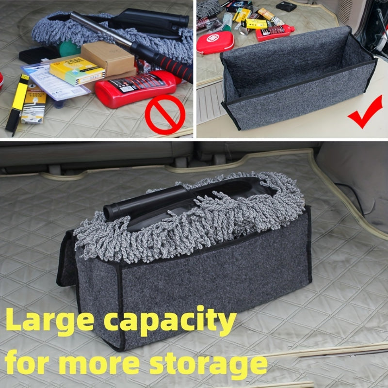Anti Slip Compartment Boot Storage Organizer Car Storage Bag