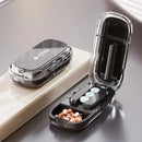 Portable Drug Tablet Medicine Dustproof Divider Organizer Crusher Pill Cutter