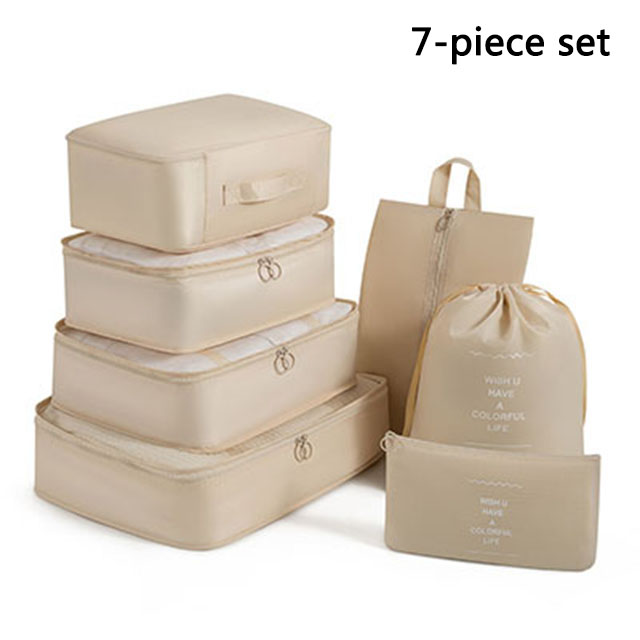 Travel Storage Bag Set Clothing Sorting Bags Packing Cubes