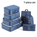 Travel Storage Bag Set Clothing Sorting Bags Packing Cubes