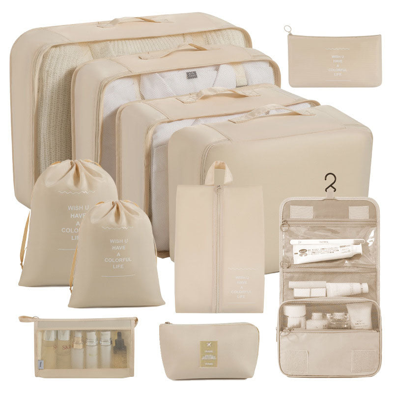 Travel Storage Bag Set Clothing Sorting Bags Packing Cubes