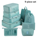 Travel Storage Bag Set Clothing Sorting Bags Packing Cubes