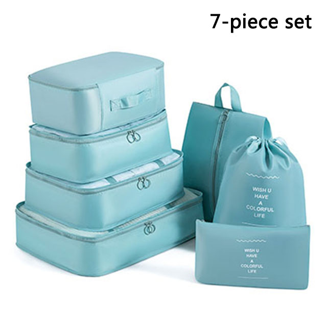 Travel Storage Bag Set Clothing Sorting Bags Packing Cubes