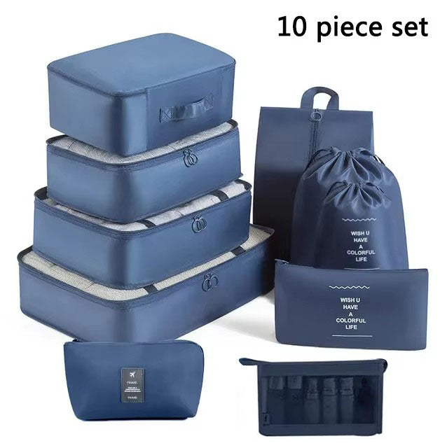 Travel Storage Bag Set Clothing Sorting Bags Packing Cubes