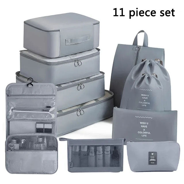Travel Storage Bag Set Clothing Sorting Bags Packing Cubes