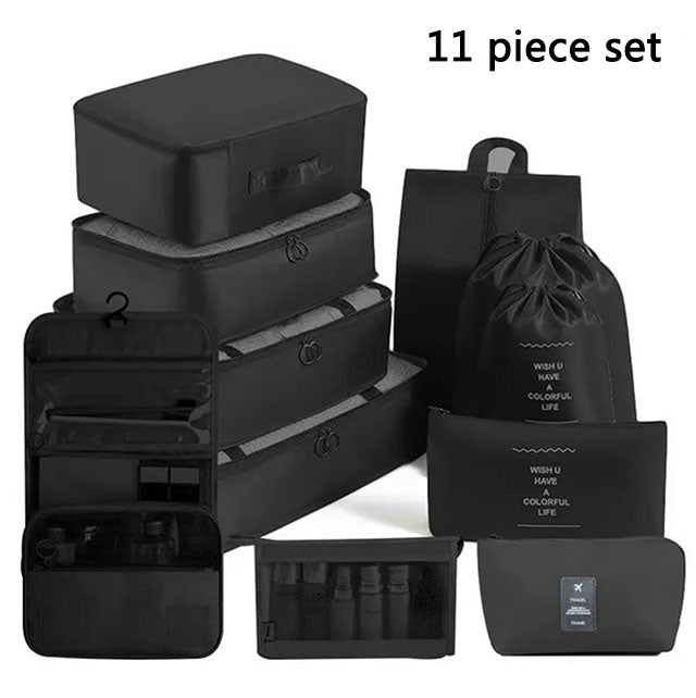 Travel Storage Bag Set Clothing Sorting Bags Packing Cubes