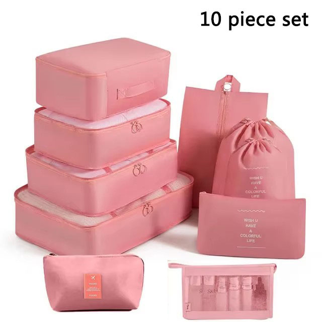 Travel Storage Bag Set Clothing Sorting Bags Packing Cubes