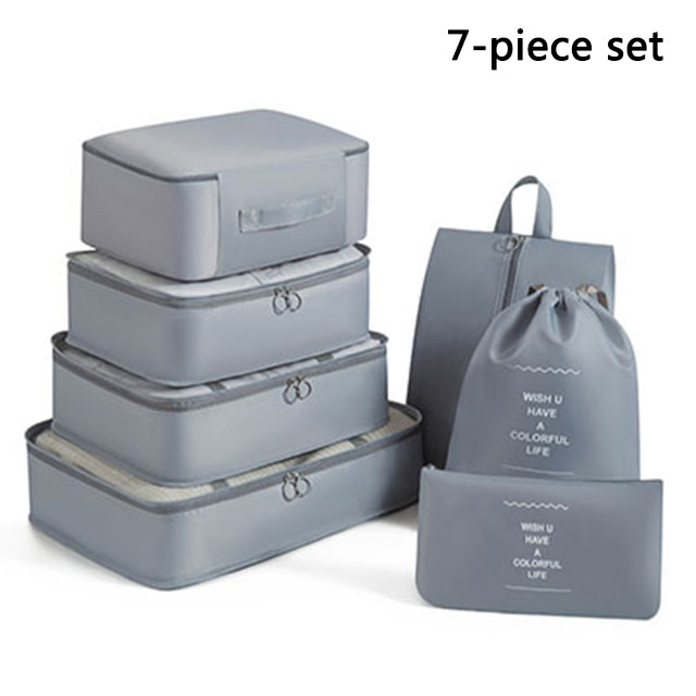 Travel Storage Bag Set Clothing Sorting Bags Packing Cubes