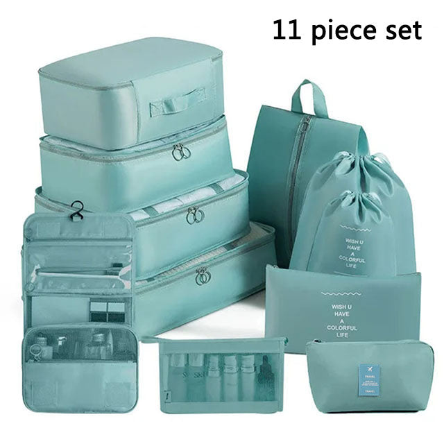 Travel Storage Bag Set Clothing Sorting Bags Packing Cubes