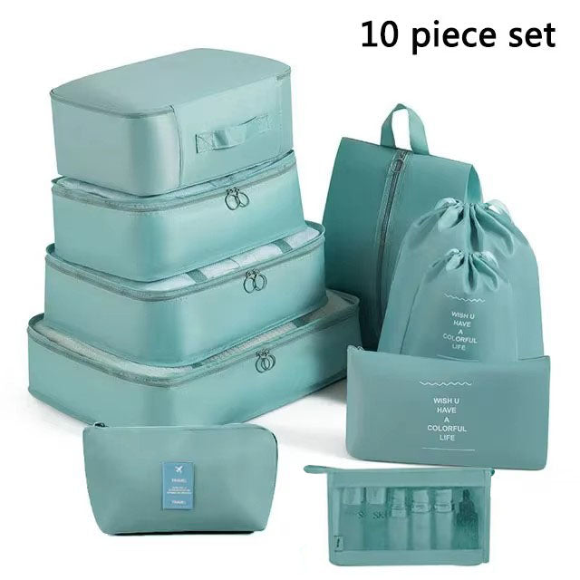 Travel Storage Bag Set Clothing Sorting Bags Packing Cubes