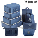 Travel Storage Bag Set Clothing Sorting Bags Packing Cubes