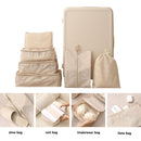 Travel Storage Bag Set Clothing Sorting Bags Packing Cubes
