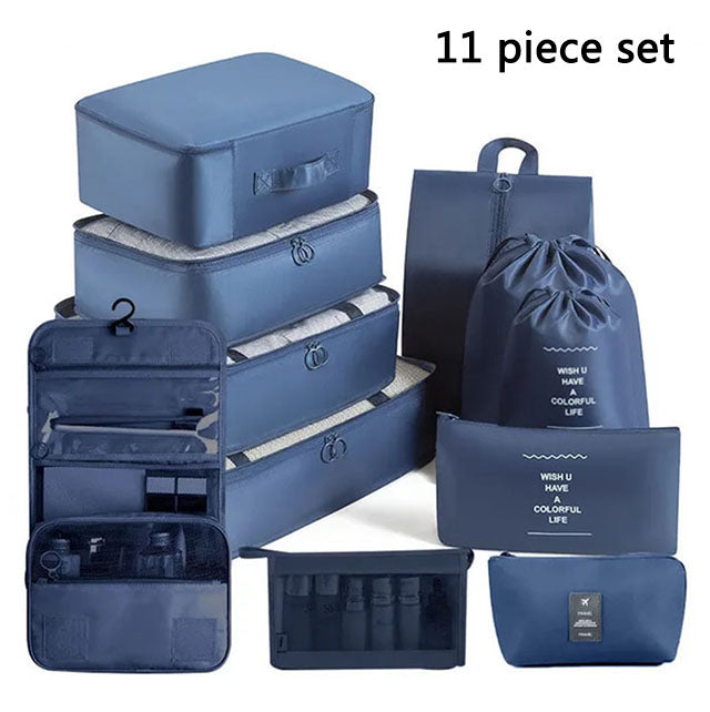 Travel Storage Bag Set Clothing Sorting Bags Packing Cubes