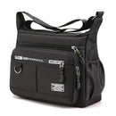 Men's Casual Multi-layer Pocket Fashion Single Shoulder Crossbody Messenger Bag
