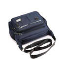 Men's Casual Multi-layer Pocket Fashion Single Shoulder Crossbody Messenger Bag