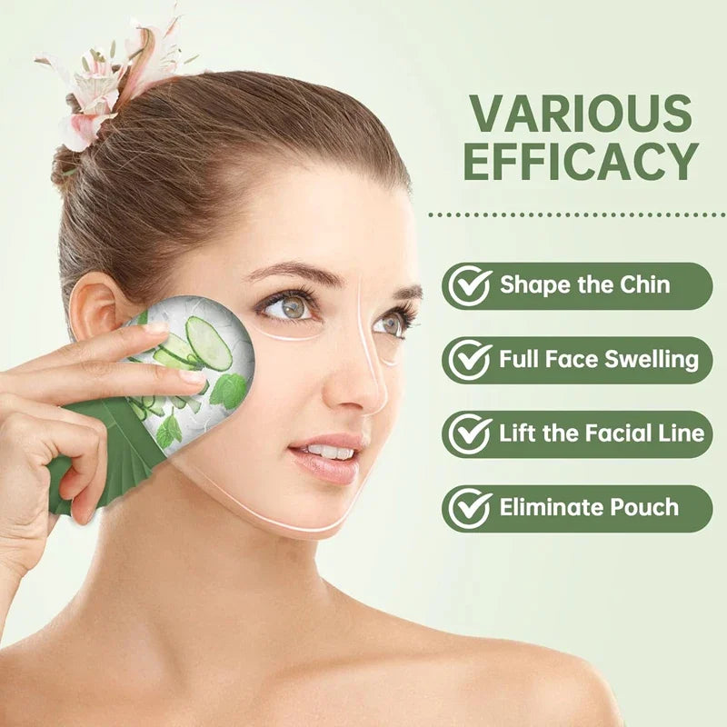 Face Roller Ice Cube Beauty Massage Silicone Ice Mold