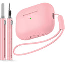 AirPods Pro Case Cover with Cleaner Kit Soft Silicone Protective Case