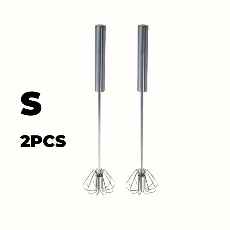 Stainless Steel Egg Beater Durable Semi-Automatic Mixer