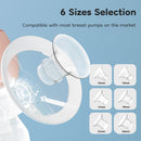 Electric Breast Pumps Nipple Tunnel Narrow Connector Silicone Flange Inserts
