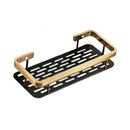 No Drill Wall Mounted Shower Corner Rack Bathroom Kitchen Accessories