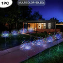 Solar Fireworks Lights Outdoor Waterproof Solar Garden Lights