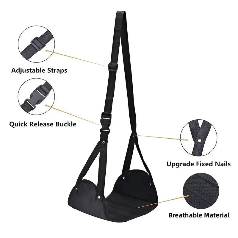 Portable Hammock Leg Rest With Adjustable Strap
