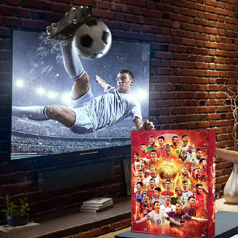Sports Event Advent Calendar 24 Cute Characters Arrival Calendar