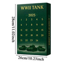 Advent Christmas Calendars 24-Day 2D Acrylic Iconic Tank Ornament Calendar